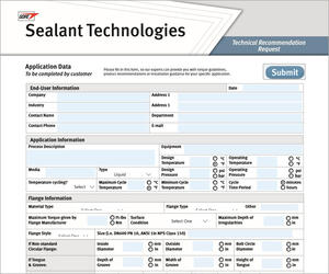 Demande de recommandation technique pour les produits d'étanchéité